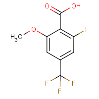 CAS: 1823863-29-1 | PC500318 | 2-Fluoro-6-methoxy-4-(trifluoromethyl)benzoic acid