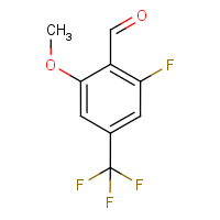 CAS: 1823920-06-4 | PC500323 | 2-Fluoro-6-methoxy-4-(trifluoromethyl)benzaldehyde