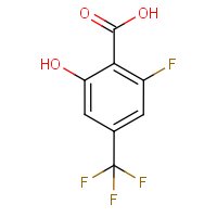 CAS:1823365-53-2 | PC500329 | 2-Fluoro-6-hydroxy-4-(trifluoromethyl)benzoic acid