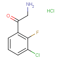 CAS: 1980085-72-0 | PC500338 | 3-Chloro-2-fluorophenacylamine hydrochloride