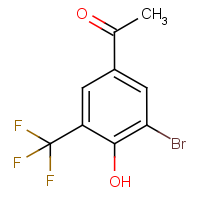 CAS:1005515-08-1 | PC500344 | 3'-Bromo-4'-hydroxy-5'-(trifluoromethyl)acetophenone