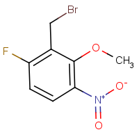 CAS: 1823919-95-4 | PC500363 | 6-Fluoro-2-methoxy-3-nitrobenzyl bromide