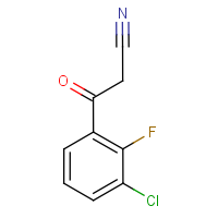 CAS: 1290181-18-8 | PC500366 | 3-Chloro-2-fluorobenzoylacetonitrile