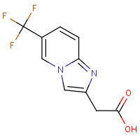 CAS:1221792-70-6 | PC50037 | [6-(Trifluoromethyl)imidazo[1,2-a]pyridin-2-yl]acetic acid