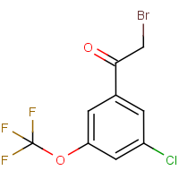 CAS:1796558-59-2 | PC500373 | 3-Chloro-5-(trifluoromethoxy)phenacyl bromide