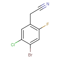 CAS: 1785359-08-1 | PC500412 | 4-Bromo-5-chloro-2-fluorophenylacetonitrile