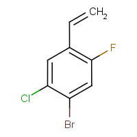 CAS: 1823871-95-9 | PC500416 | 4-Bromo-5-chloro-2-fluorostyrene