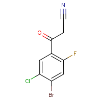 CAS: 1823938-80-2 | PC500423 | 4-Bromo-5-chloro-2-fluorobenzoylacetonitrile