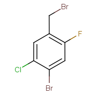 CAS: 1599276-16-0 | PC500424 | 4-Bromo-5-chloro-2-fluorobenzyl bromide