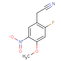CAS: 1823962-09-9 | PC500437 | 2-Fluoro-4-methoxy-5-nitrophenylacetonitrile