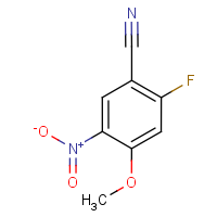 CAS: 1224708-00-2 | PC500446 | 2-Fluoro-4-methoxy-5-nitrobenzonitrile