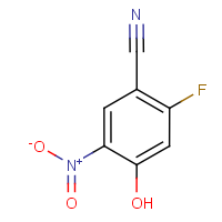 CAS:1134198-38-1 | PC500452 | 2-Fluoro-4-hydroxy-5-nitrobenzonitrile