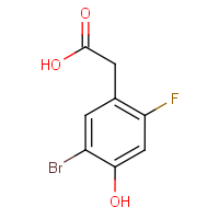 CAS:1782561-89-0 | PC500453 | 5-Bromo-2-fluoro-4-hydroxyphenylacetic acid