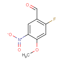 CAS: 586412-86-4 | PC500455 | 2-Fluoro-4-methoxy-5-nitrobenzaldehyde
