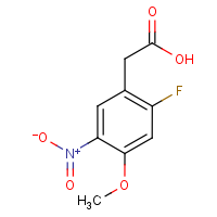 CAS: 1823863-85-9 | PC500456 | 2-Fluoro-4-methoxy-5-nitrophenylacetic acid