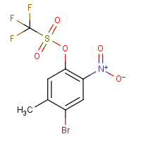 CAS: 478908-99-5 | PC500459 | 4-Bromo-5-methyl-2-nitrophenyl trifluoromethanesulphonate