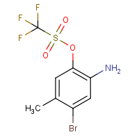 CAS:1823419-59-5 | PC500464 | 2-Amino-4-bromo-5-methylphenyl trifluoromethanesulphonate
