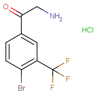 CAS:1980063-41-9 | PC500486 | 4-Bromo-3-(trifluoromethyl)phenacylamine hydrochloride