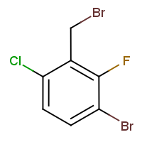 CAS: 886615-32-3 | PC500487 | 3-Bromo-6-chloro-2-fluorobenzyl bromide