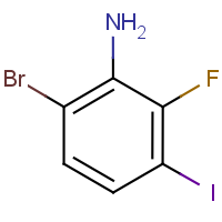 CAS: 1823878-83-6 | PC500517 | 6-Bromo-3-iodo-2-fluoroaniline
