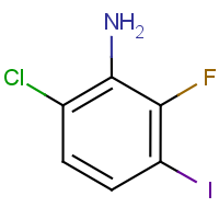 CAS: 1823918-28-0 | PC500519 | 6-Chloro-2-fluoro-3-iodoaniline