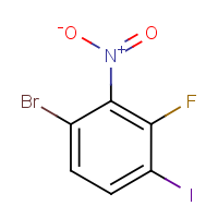 CAS: 1805552-21-9 | PC500521 | 6-Bromo-3-iodo-2-fluoronitrobenzene