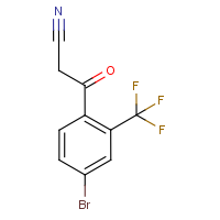 CAS: 1697541-04-0 | PC500544 | 4-Bromo-2-(trifluoromethyl)benzoylacetonitrile