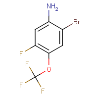 CAS: 1805503-39-2 | PC500555 | 2-Bromo-5-fluoro-4-(trifluoromethoxy)aniline
