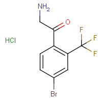 CAS: 1980086-51-8 | PC500564 | 4-Bromo-2-(trifluoromethyl)phenacylamine hydrochloride