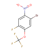 CAS: 1807156-10-0 | PC500566 | 2-Bromo-5-fluoro-4-(trifluoromethoxy)nitrobenzene