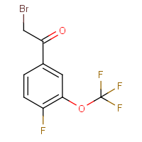 CAS:1445973-45-4 | PC500568 | 4-Fluoro-3-(trifluoromethoxy)phenacyl bromide