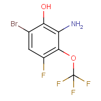 CAS: 1644282-06-3 | PC500569 | 2-Amino-6-bromo-4-fluoro-3-(trifluoromethoxy)phenol