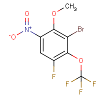 CAS: 1980049-82-8 | PC500572 | 2-Bromo-4-fluoro-6-nitro-3-(trifluoromethoxy)anisole