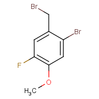 CAS: 1823931-78-7 | PC500591 | 2-Bromo-5-fluoro-4-methoxybenzyl bromide