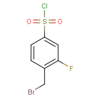 CAS: 151258-28-5 | PC500601 | 4-(Bromomethyl)-3-fluorobenzenesulphonyl chloride