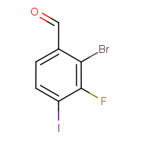 CAS: 1824274-83-0 | PC500617 | 2-Bromo-3-fluoro-4-iodobenzaldehyde