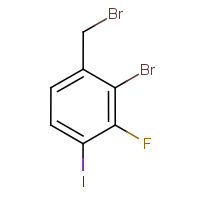 CAS: 1824048-71-6 | PC500625 | 2-Bromo-3-fluoro-4-iodobenzyl bromide