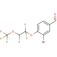 CAS: 1980040-00-3 | PC500642 | 3-Bromo-4-[1,1,2-trifluoro-2-(trifluoromethoxy)ethoxy]benzaldehyde