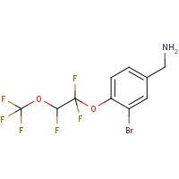 CAS: 1980045-42-8 | PC500645 | 3-Bromo-4-[1,1,2-trifluoro-2-(trifluoromethoxy)ethoxy]benzylamine