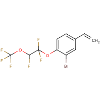 CAS: 1980035-24-2 | PC500646 | 3-Bromo-4-[1,1,2-trifluoro-2-(trifluoromethoxy)ethoxy]styrene