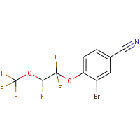 CAS: 1980085-98-0 | PC500657 | 3-Bromo-4-[1,1,2-trifluoro-2-(trifluoromethoxy)ethoxy]benzonitrile
