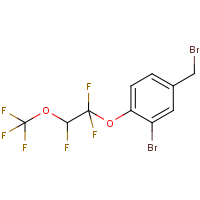 CAS: 1980053-43-7 | PC500660 | 3-Bromo-4-[1,1,2-trifluoro-2-(trifluoromethoxy)ethoxy]benzyl bromide