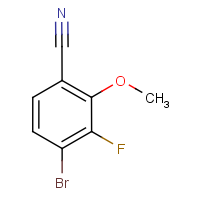 CAS: 1427452-84-3 | PC500667 | 4-Bromo-3-fluoro-2-methoxybenzonitrile