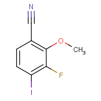 CAS: 943830-99-7 | PC500679 | 3-Fluoro-4-iodo-2-methoxybenzonitrile