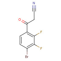 CAS: 1824048-84-1 | PC500680 | 4-Bromo-2,3-difluorobenzoylacetonitrile