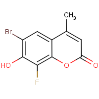 CAS:1823319-11-4 | PC500681 | 6-Bromo-8-fluoro-7-hydroxy-4-methylcoumarin