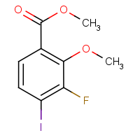 CAS: 1823316-05-7 | PC500682 | Methyl 3-fluoro-4-iodo-2-methoxybenzoate