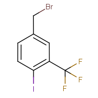 CAS: 1261457-09-3 | PC500683 | 4-Iodo-3-(trifluoromethyl)benzyl bromide