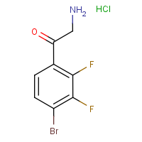 CAS: 1823324-12-4 | PC500710 | 4-Bromo-2,3-difluorophenacylamine hydrochloride