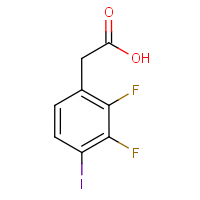 CAS:887586-60-9 | PC500711 | 2,3-Difluoro-4-iodophenylacetic acid